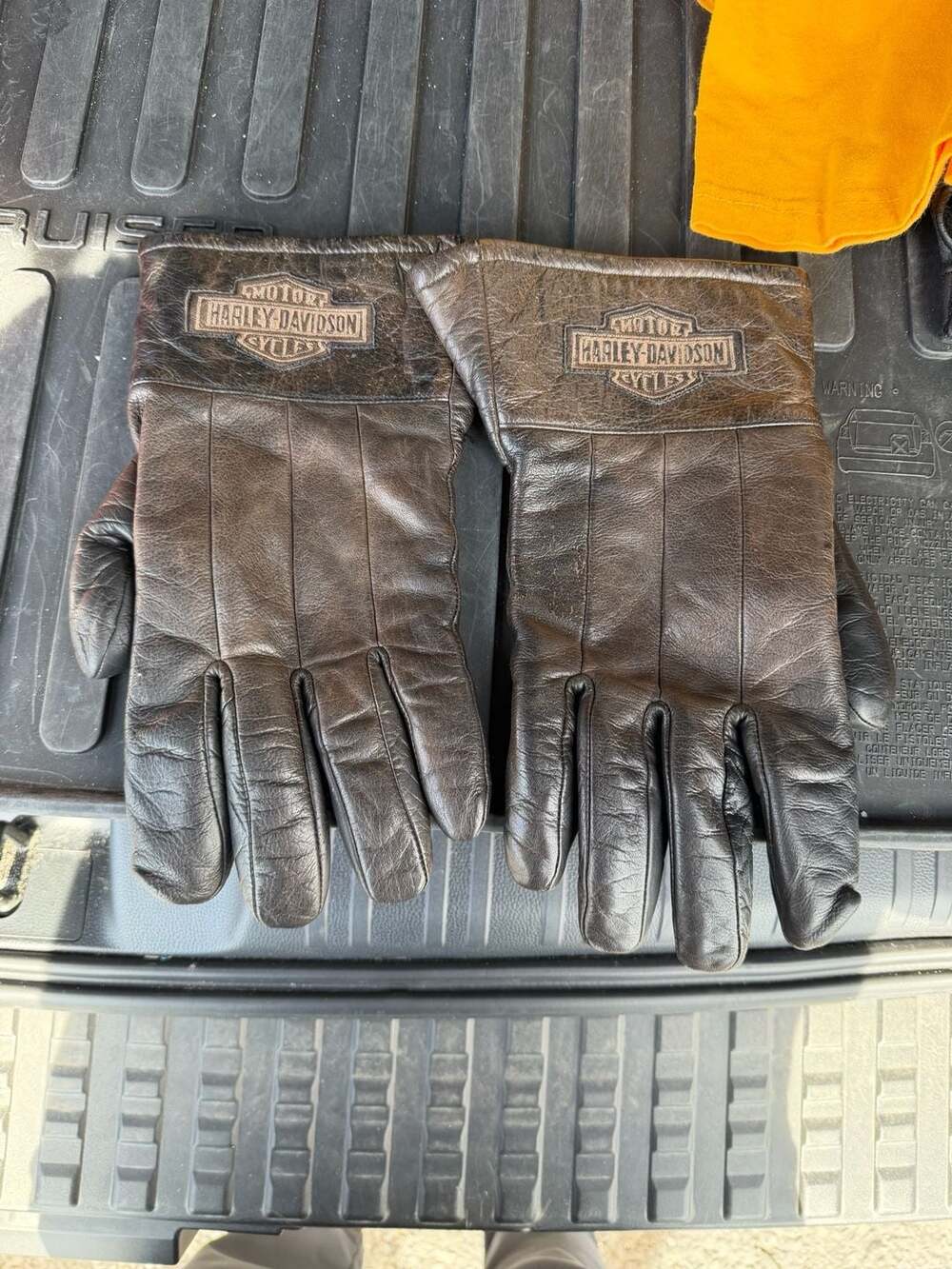 Harley-Davidson Men's Genuine Leather Biker Gloves XXL CA 03402